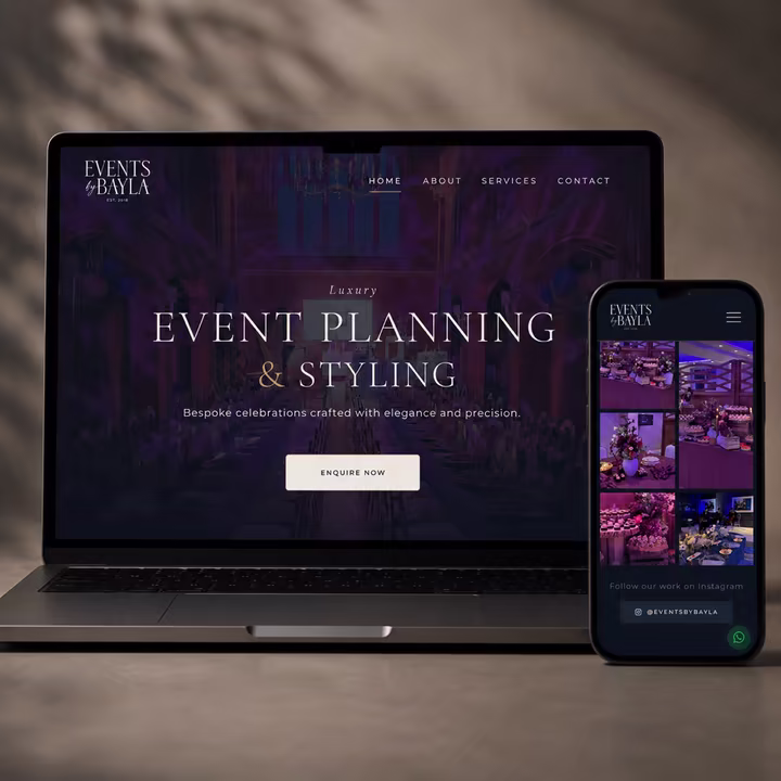 Events by Bayla homepage