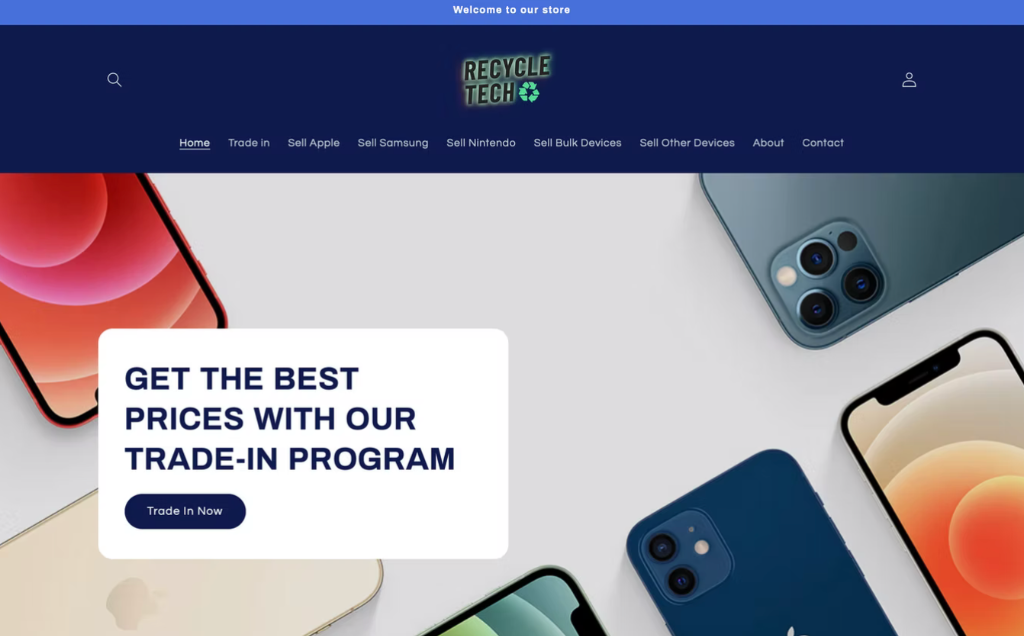 Recycle Tech Main View